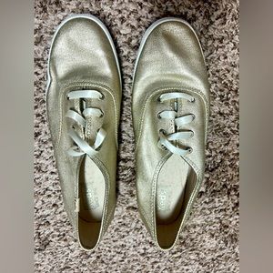 Gold keds women size 11